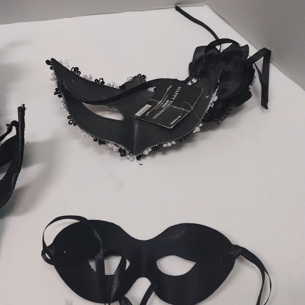 Decorated Masquerade Mask Assorted Lot of 10